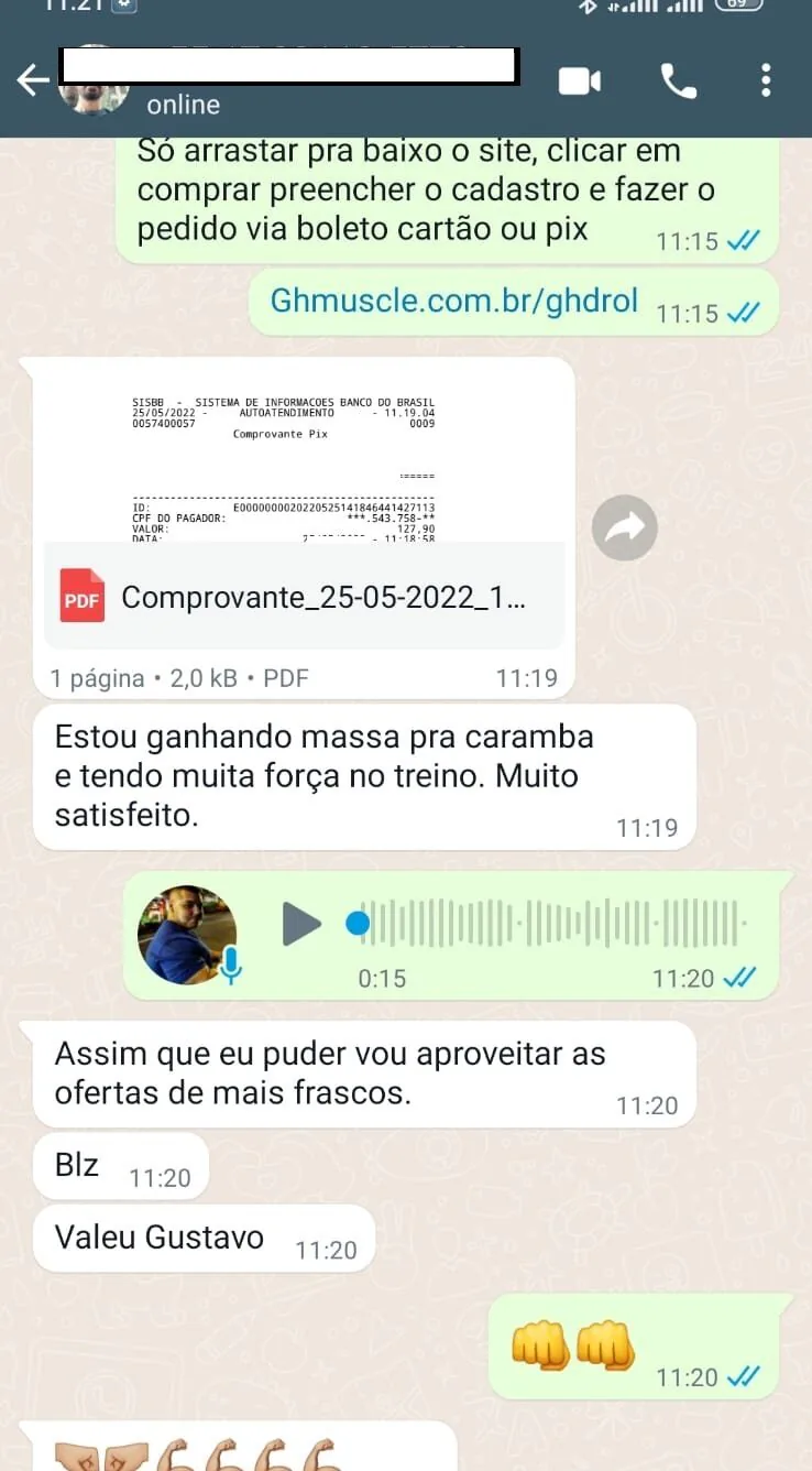 Depoimento Morozolol: emagrecimento e disposição no treino