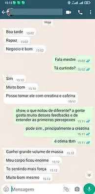 Depoimento WhatsApp Morozolol: emagrecimento acelerado
